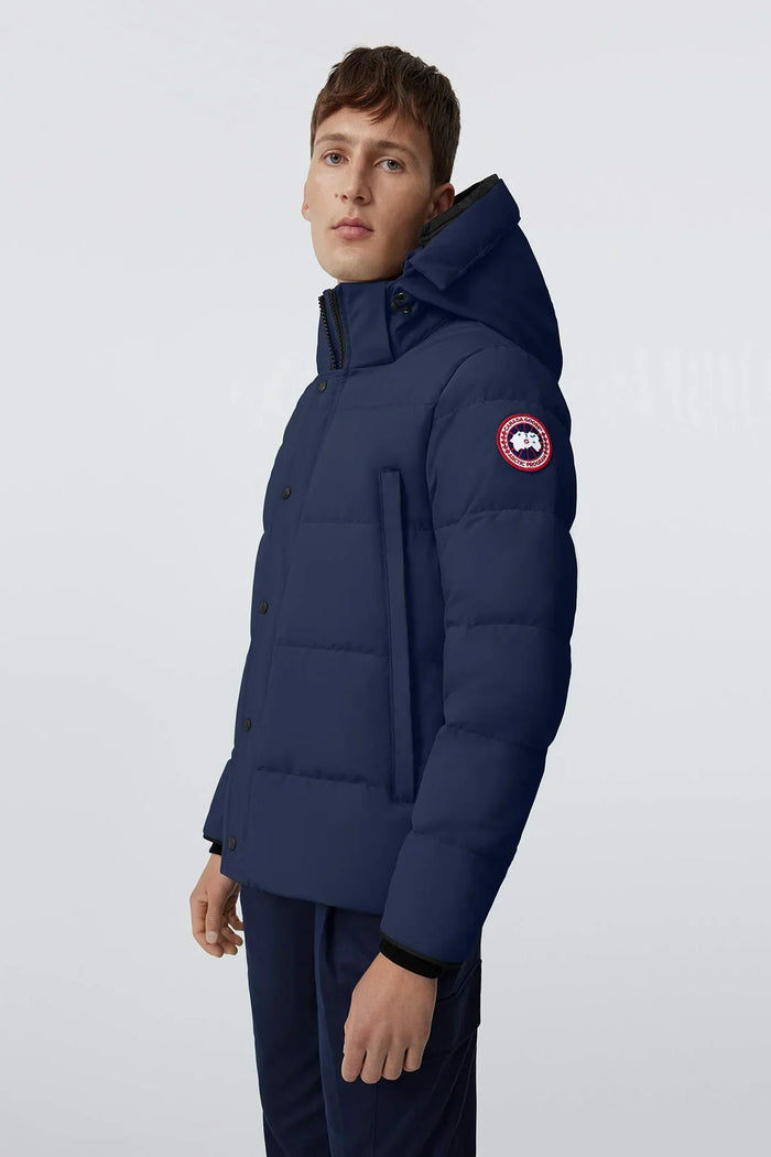 Parka Goose Wyndham Bleu Marine Classic Label