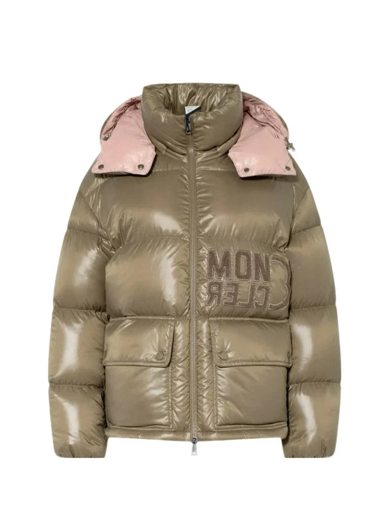 Femme Green 'abbaye' Down Jacket